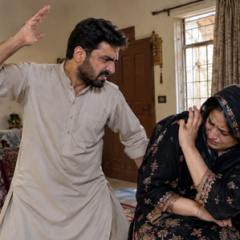 Tense Pakistani Living Room Confrontation